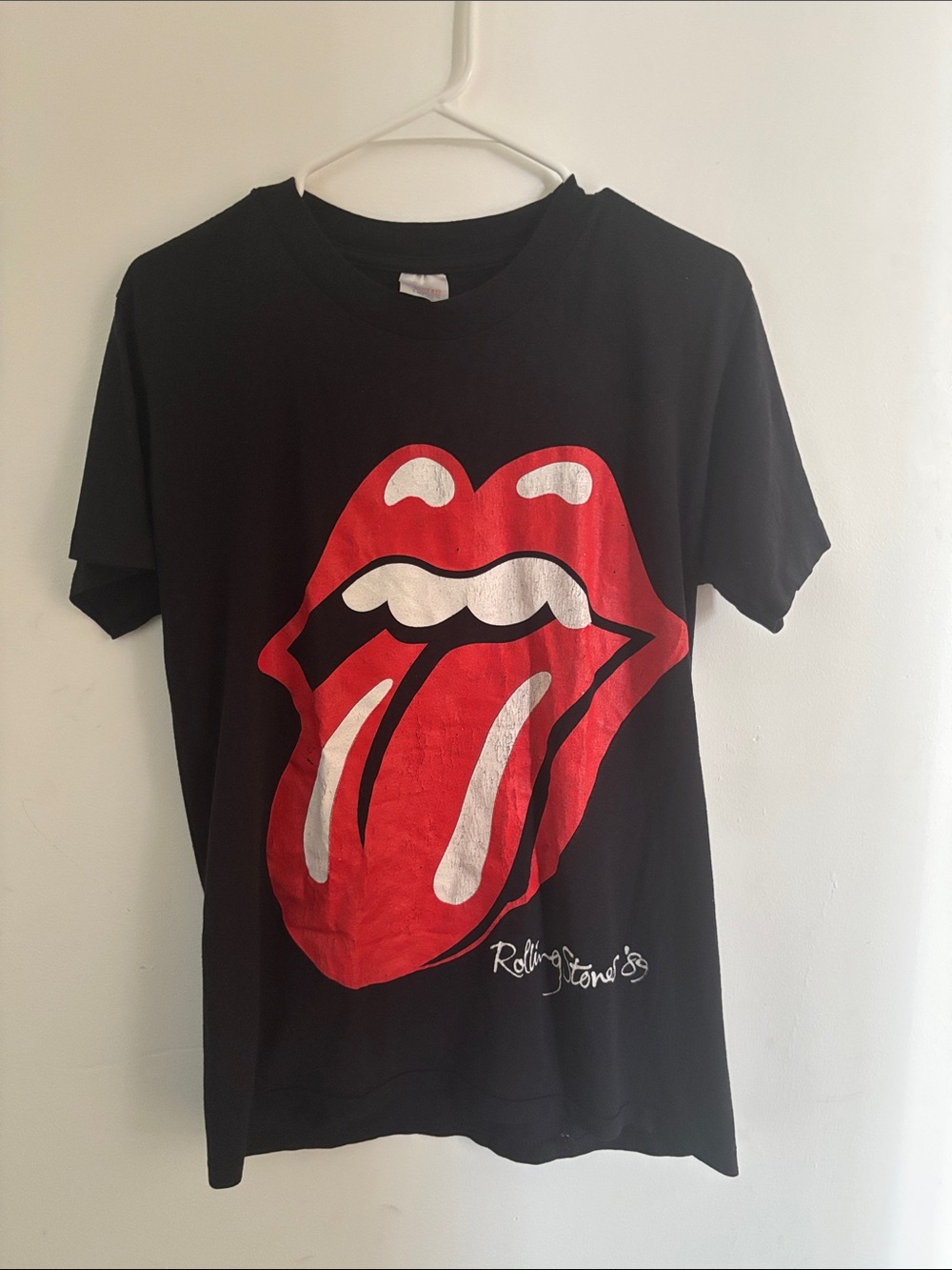 Vintage 1989 Rolling Stones Concert Tee